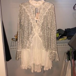 Free people lace tunic